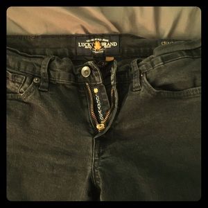 Lucky Brand black skinny jeans