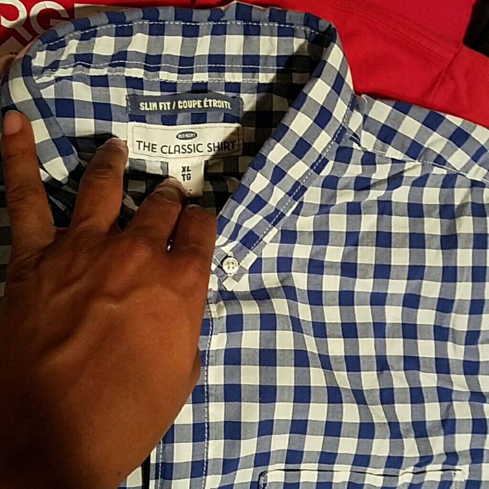 Plad button up - Picture 3 of 3