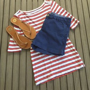 Banana Republic Heritage Chino Navy Shorts