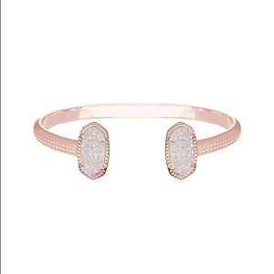 Kendra Scott - Elton - Rose Gold Iridescent Drusy