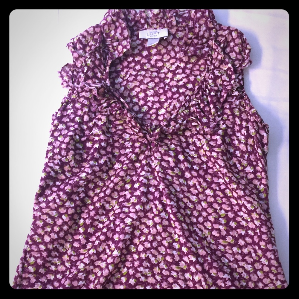 Tank top blouse.