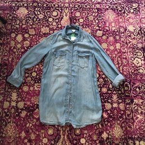 NWT denim shirt