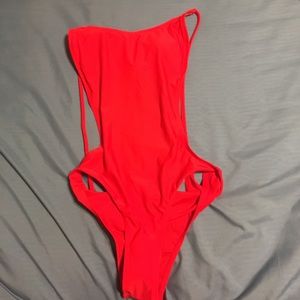 Red SunnyCo Pamela swimsuit