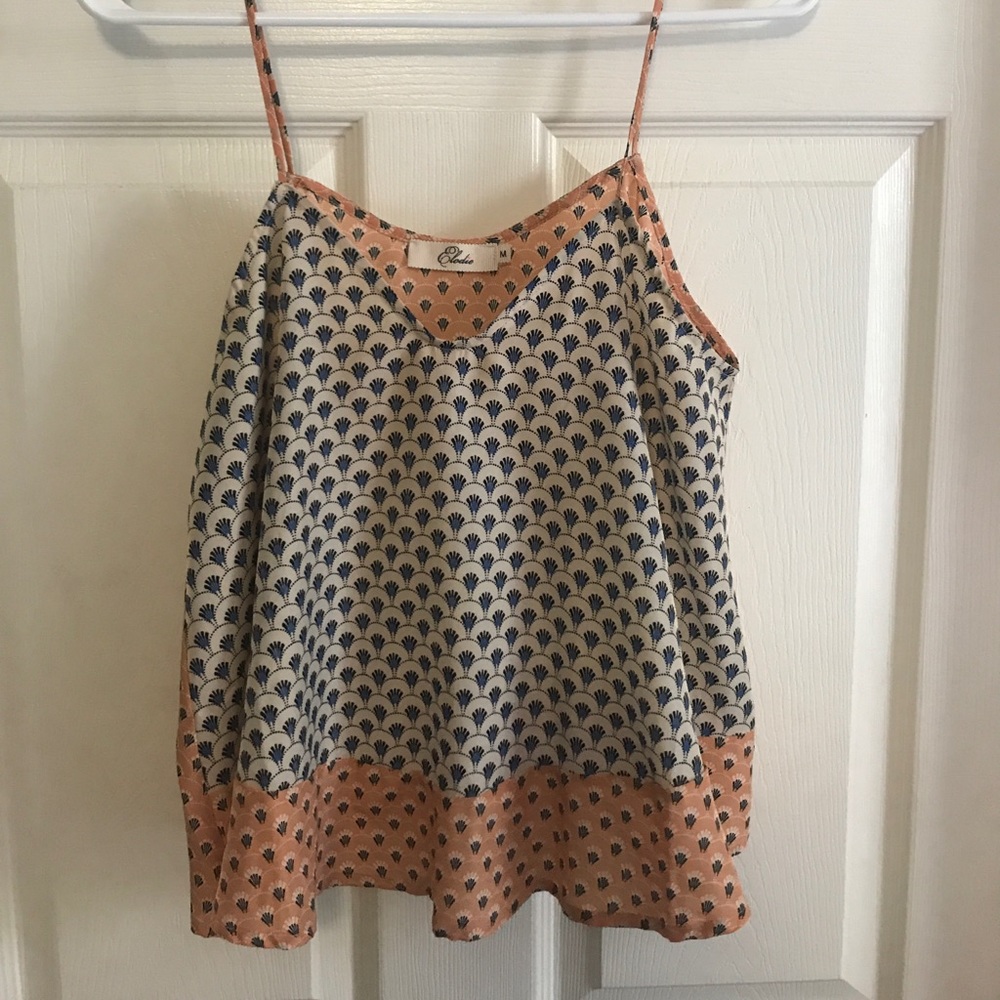 ❌SOLD❌pattern tank top