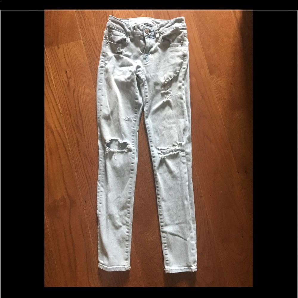 American Eagle Size 0 SKINNY Super Stretch Jeans