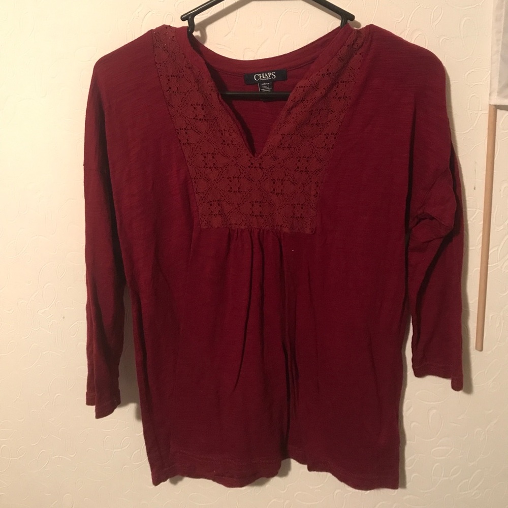 Red shirt