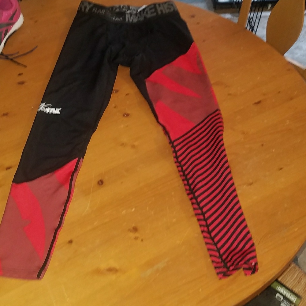 Flag nor Fail Mens Compression Pants Medium