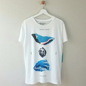 OURS Ancient Dialect printed t shirt