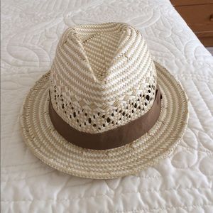 J.Crew Straw Fedora