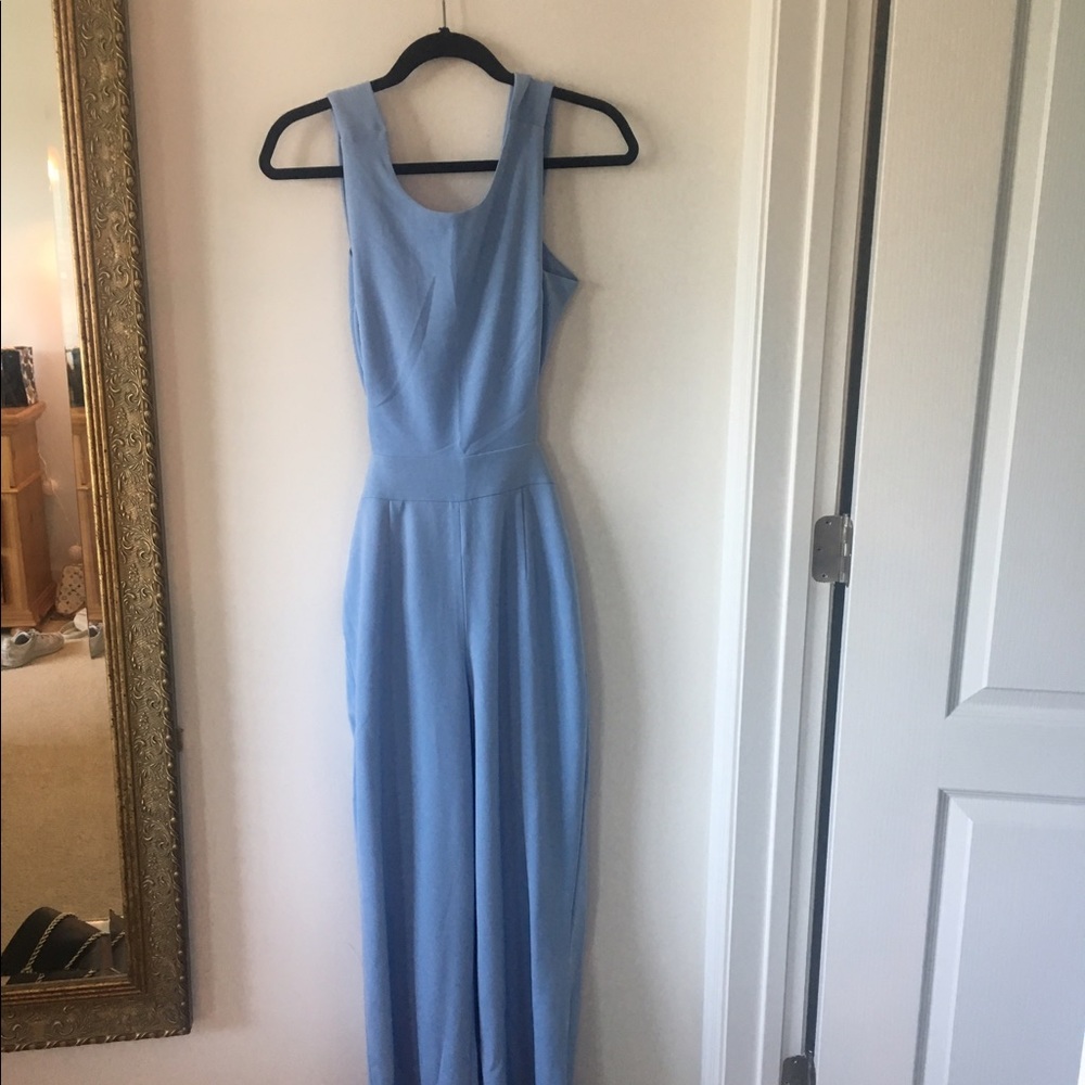 BLUE EXPRESS JUMPSUIT