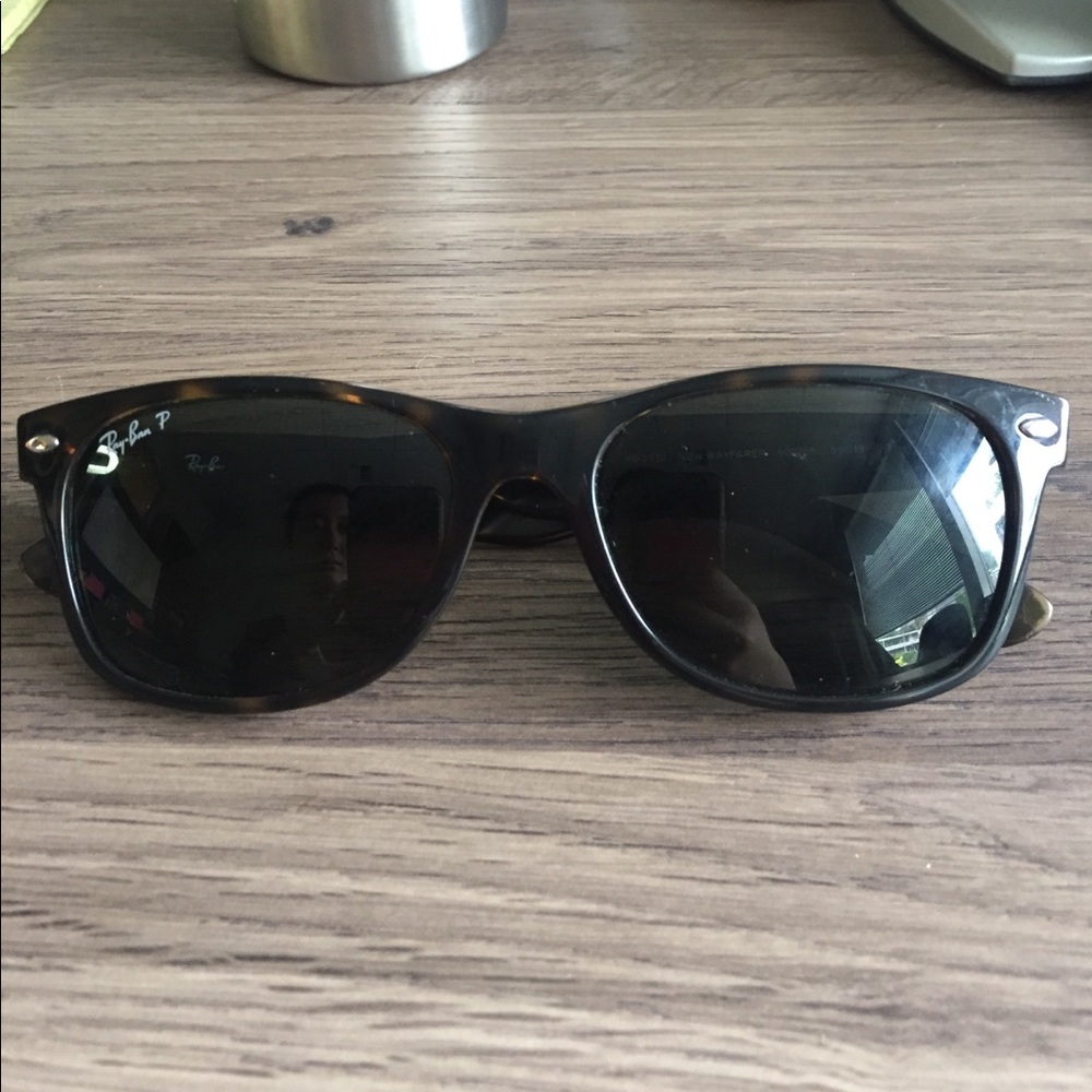 Ray-ban wayfarer tortoise green classic