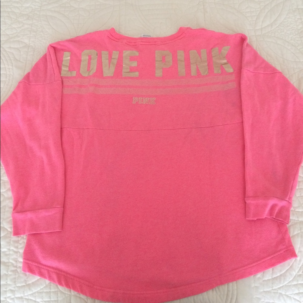 VS pink spirit jersey