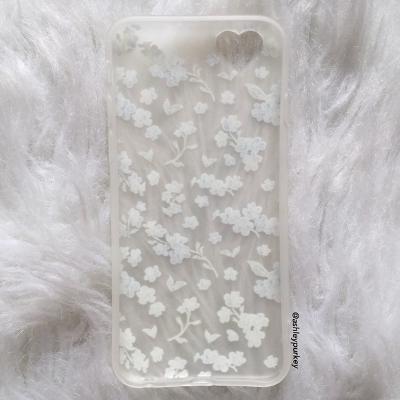 ❤️SALE❤️ Purple and blue floral iPhone 6 Plus case - Picture 4 of 4