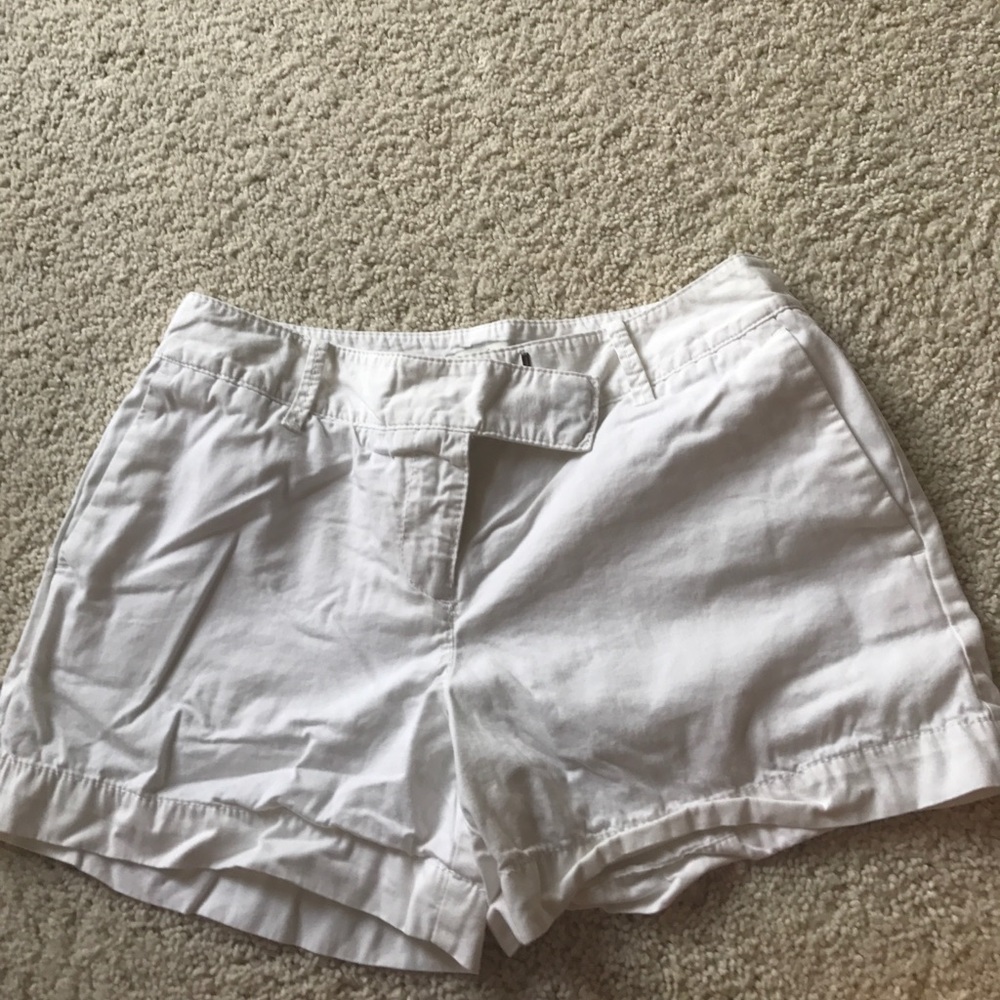 Classic White Loft Shorts