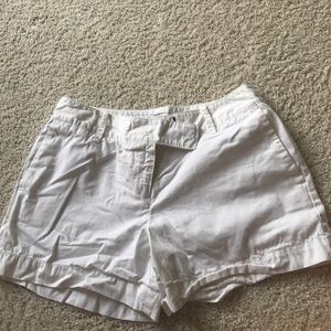 Classic White Loft Shorts