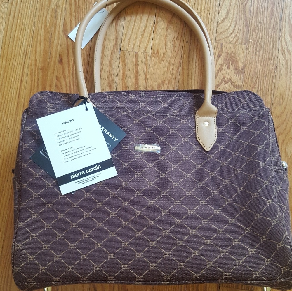 NWT- Pierre Cardin laptop briefcase