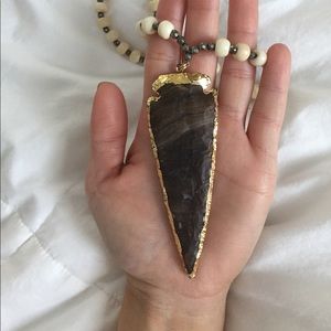 Beaded boho necklace