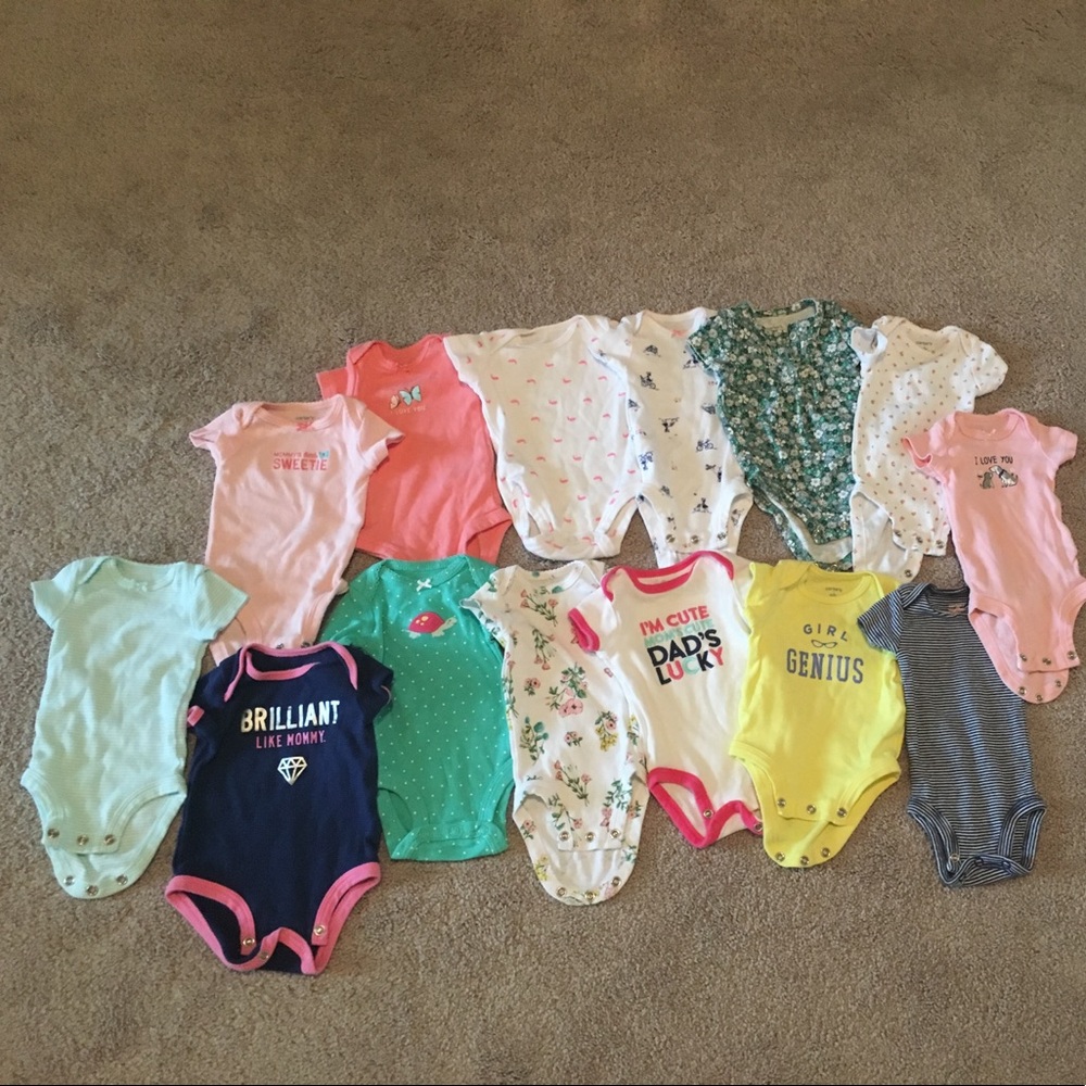 NB onesie lot