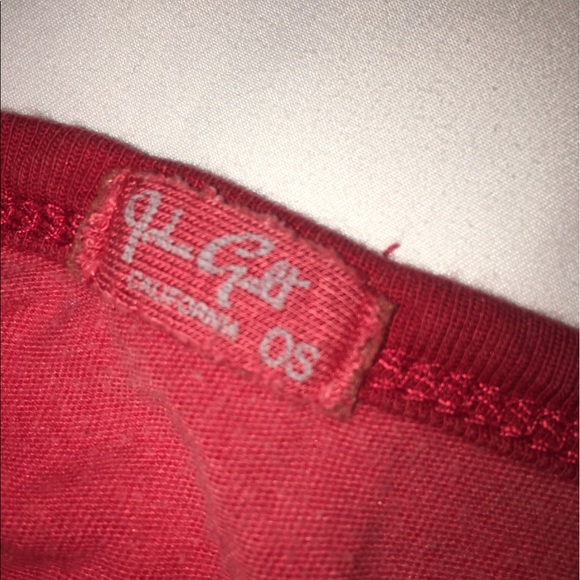 Brandy Melville Ringer Tee - Picture 2 of 2