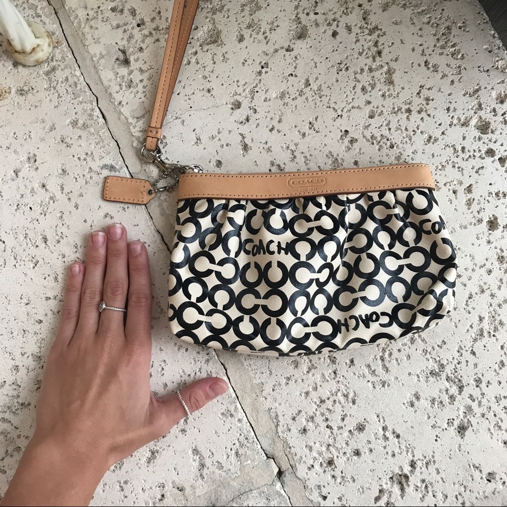 Coach Wristlet | Modern C Pattern - image 3