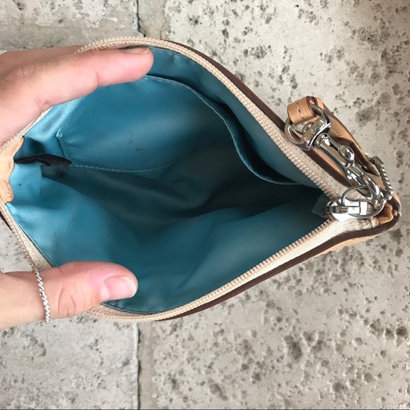 Coach wristlet | modern C pattern - Picture 5 of 6