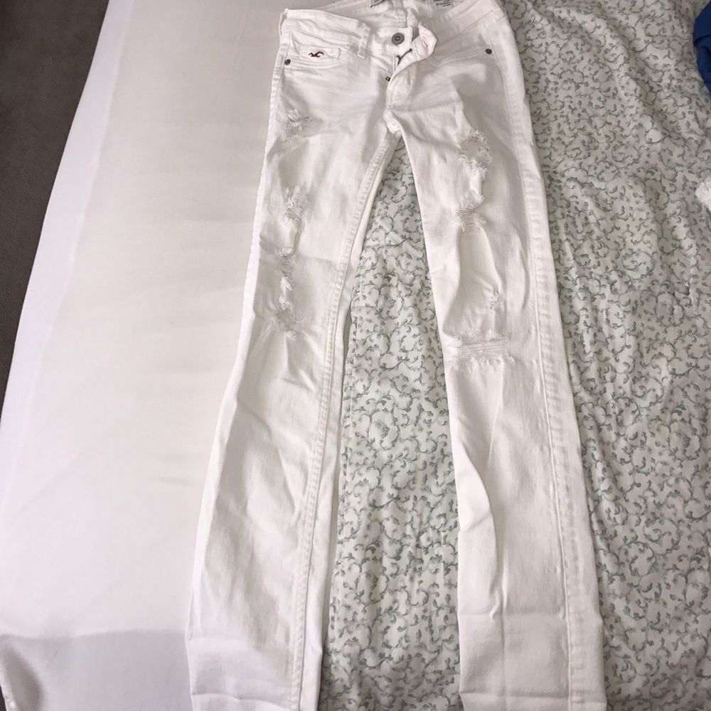 white jeans