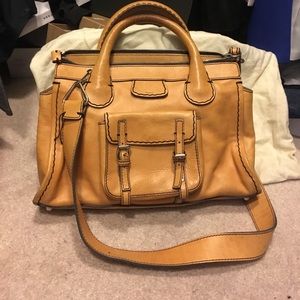 Chloe tote bag with shoulder strap.