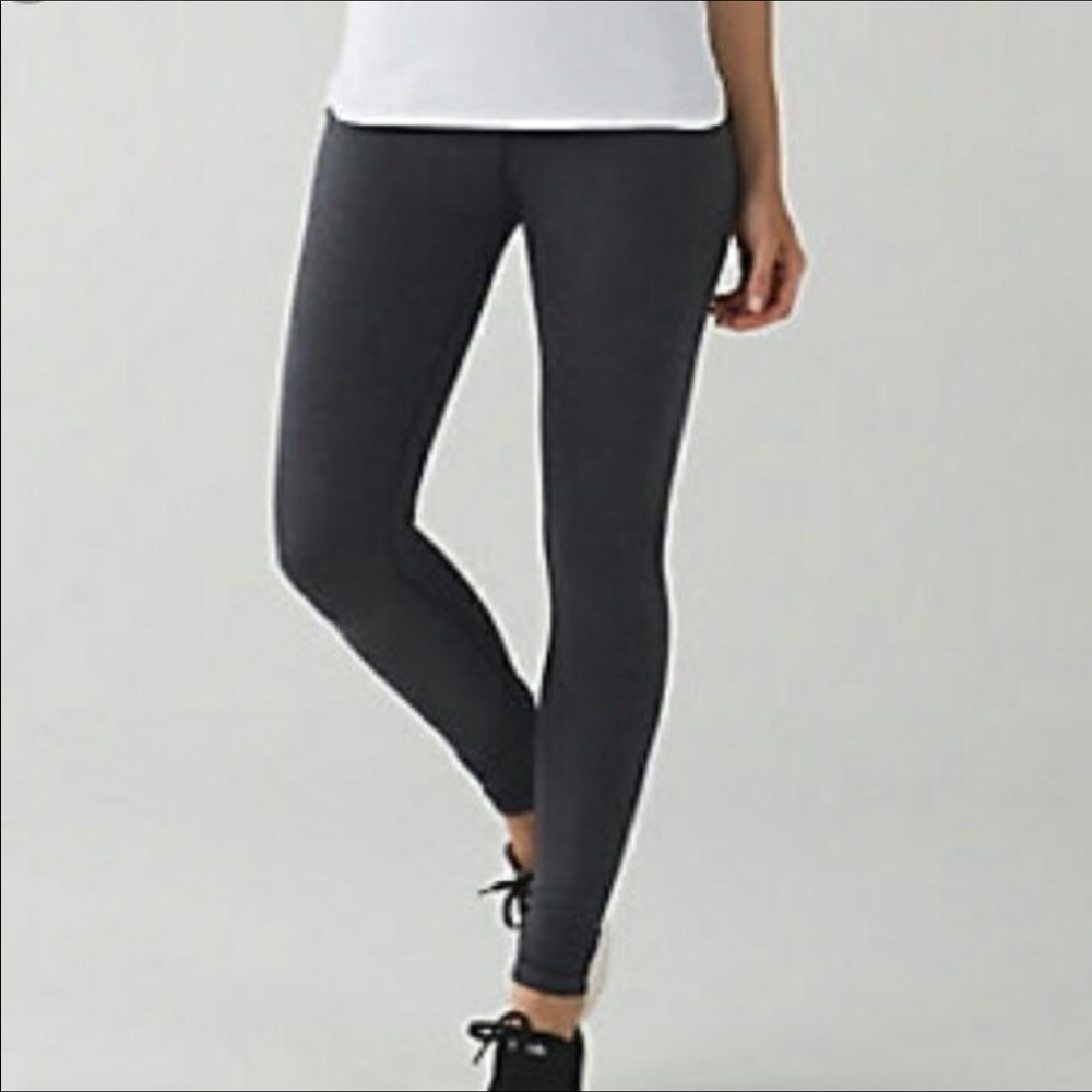 Lululemon wunder under 6 grey