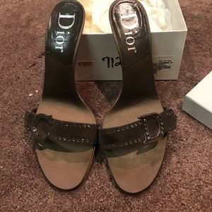 Dior red carpet shoes.