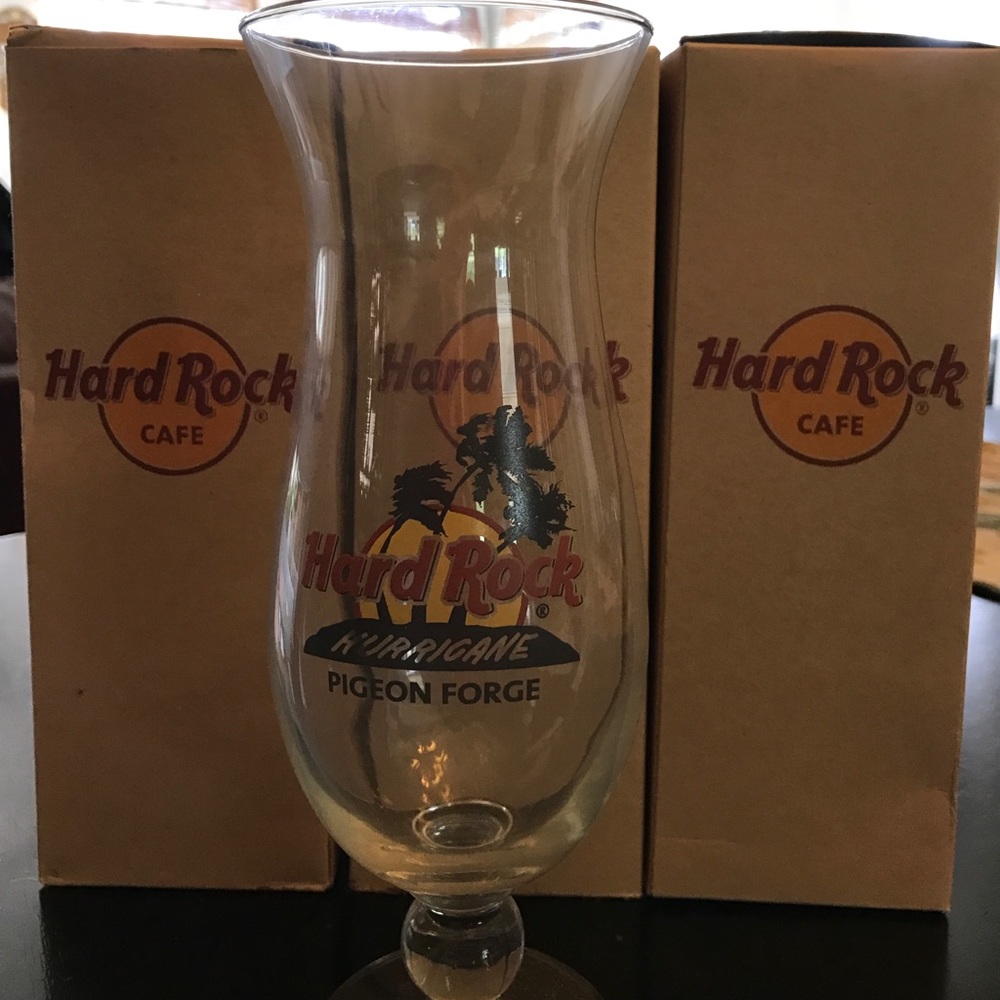 3 Hard Rock Goblets