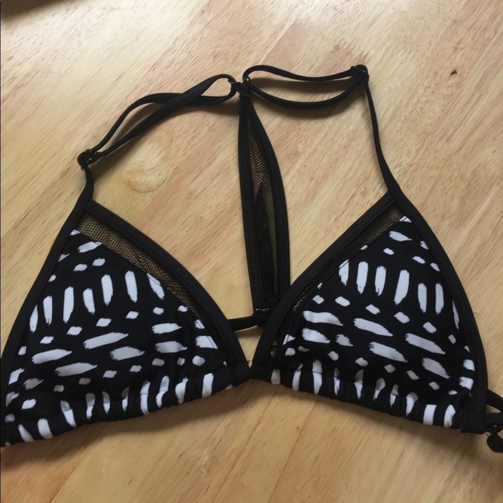 Padded mesh bikini