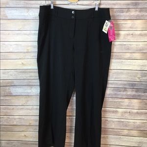 Black Alfani Plus size Pants - 18 Petite