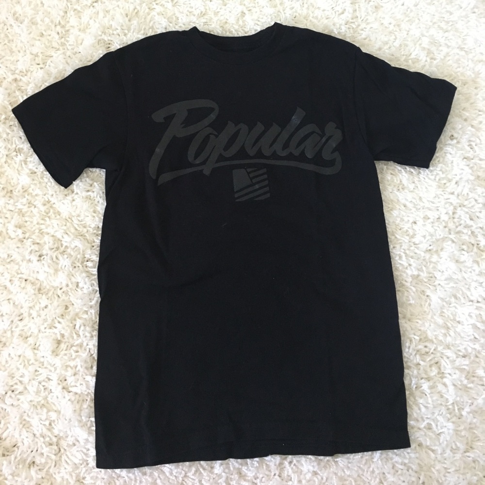 Popular Black T-shirt