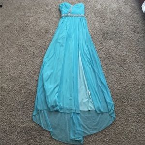 Light blue prom/formal dress!
