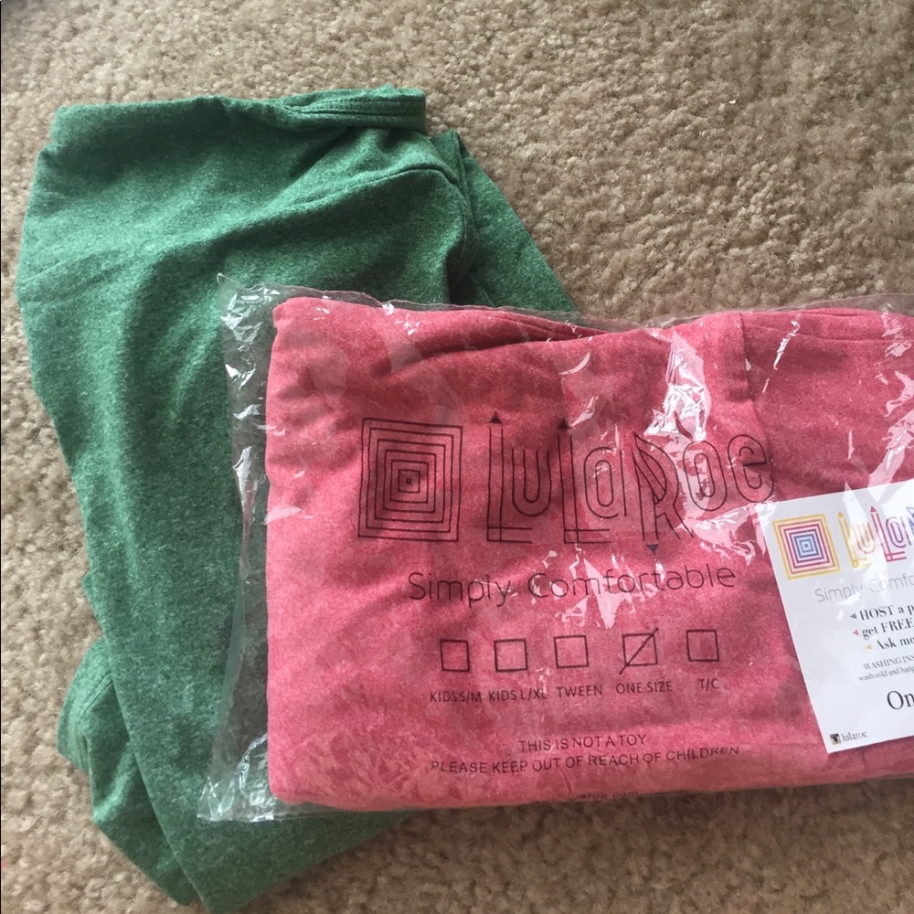 2 lularoe OS legging