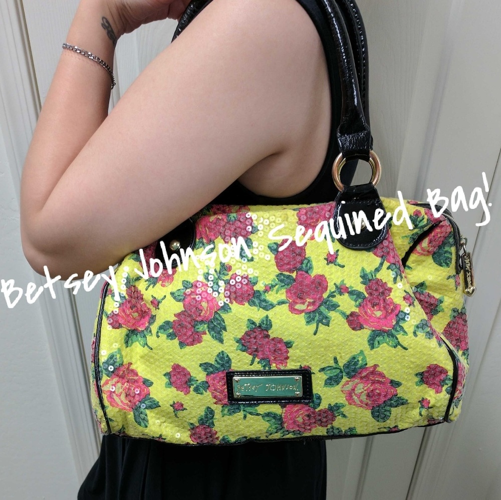 Betsey Johnson Sequined Bag