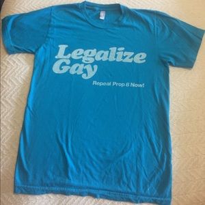LEGALIZE GAY American Apparel T Shirt