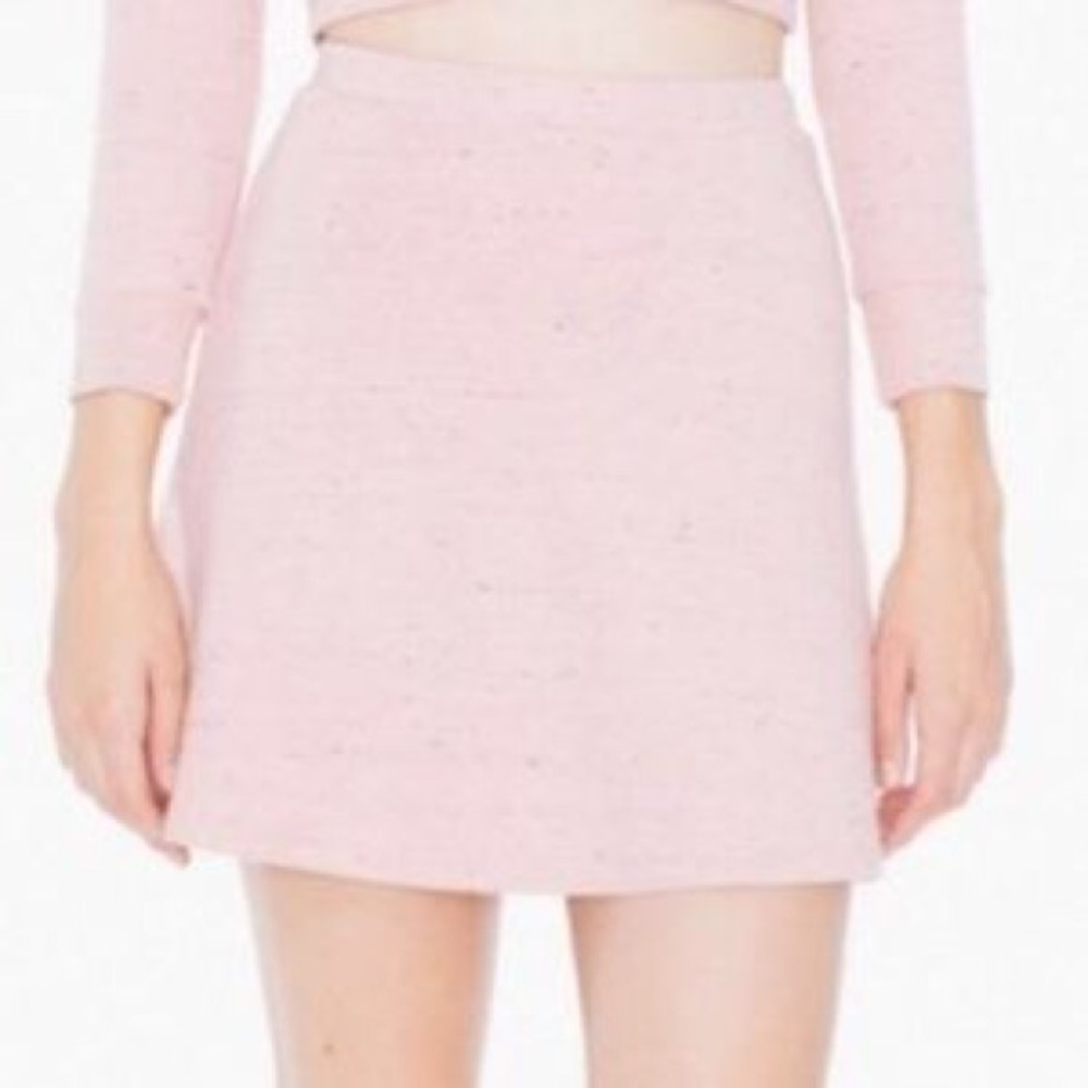 American Apparel Pink Skirt