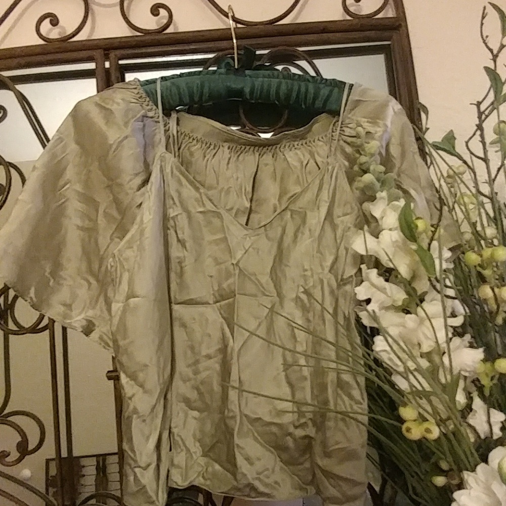 Victoria's secret silk camisole and tap pants