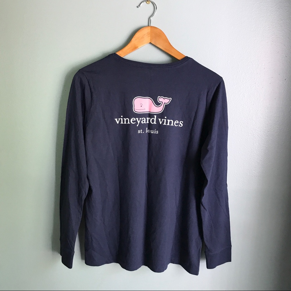 Vineyard Vines T Shirt Long Sleeve Women Medium