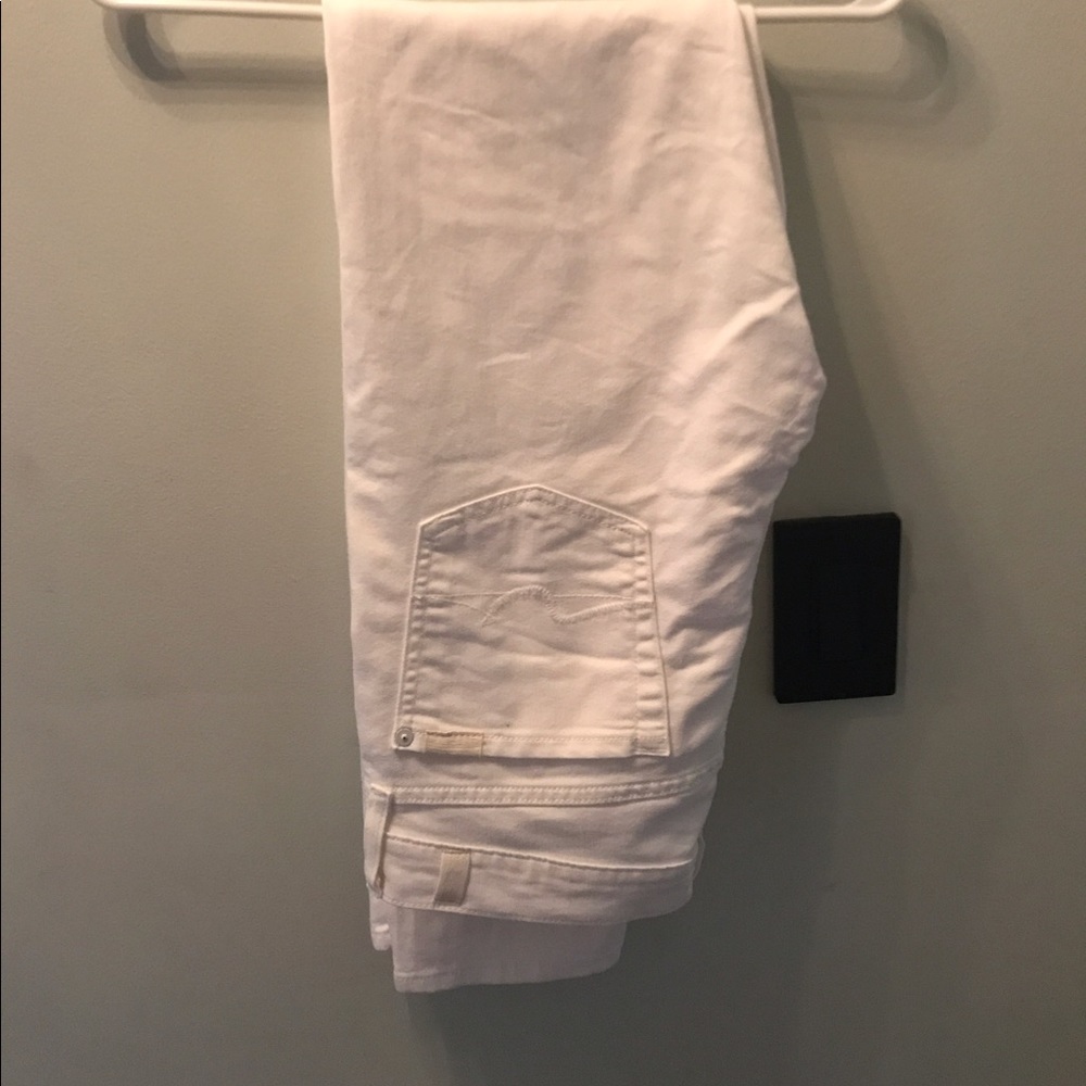 White 7 for All Mankind Jeans