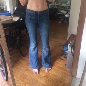 Madewell Flea Market Flares 28