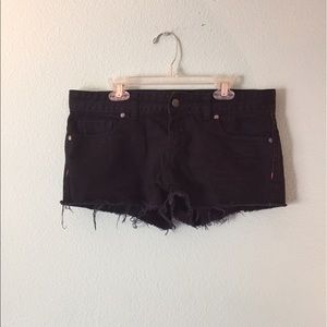 PINK black shorts. Size 4