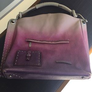 BCBG Maxazria ombré shoulder bag