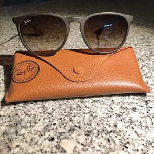 Ray-Ban Erika Tortoise Sunglasses NEW