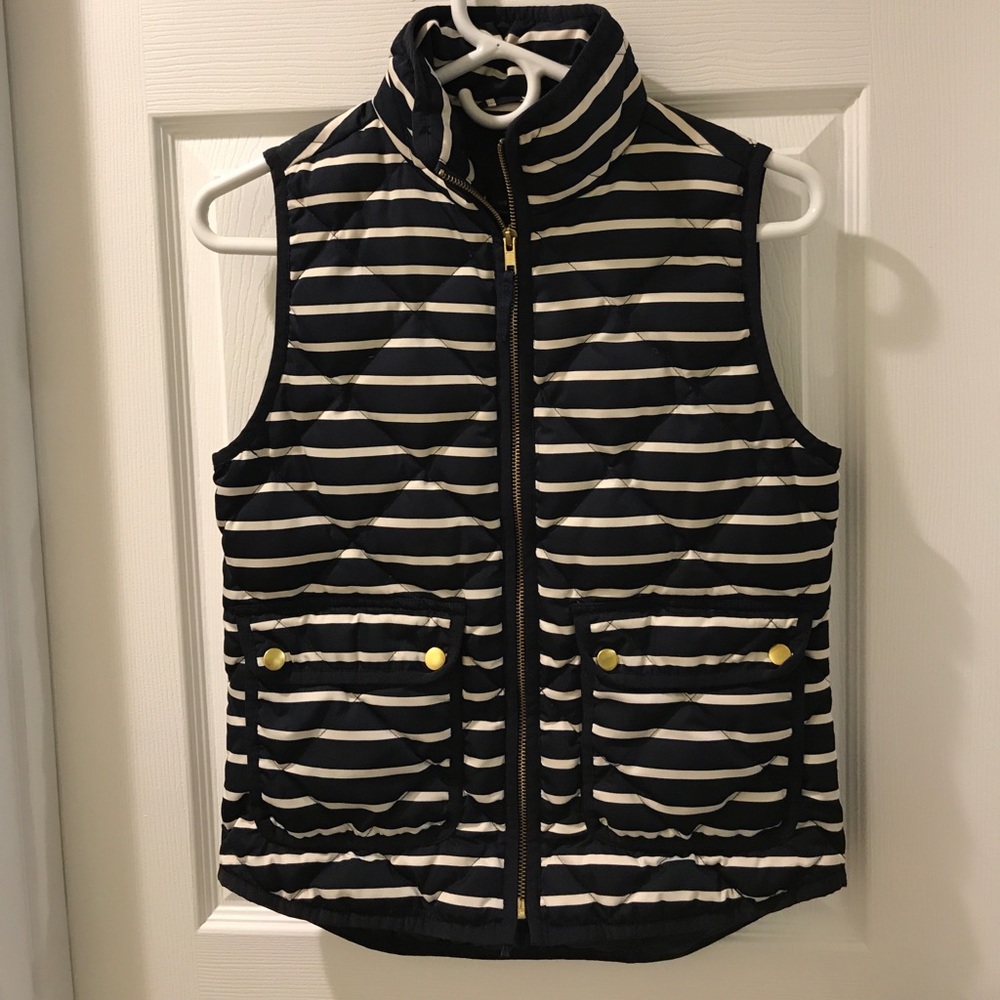 J.CREW Striped Vest.