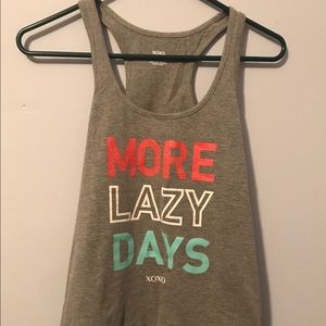 XOXO graphic tank