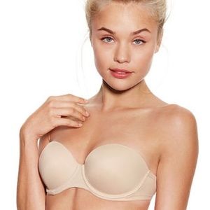 Nude Strapless Bra