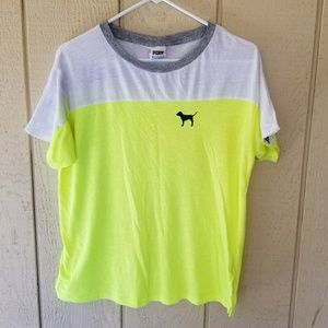 PINK loose fitting t-shirt