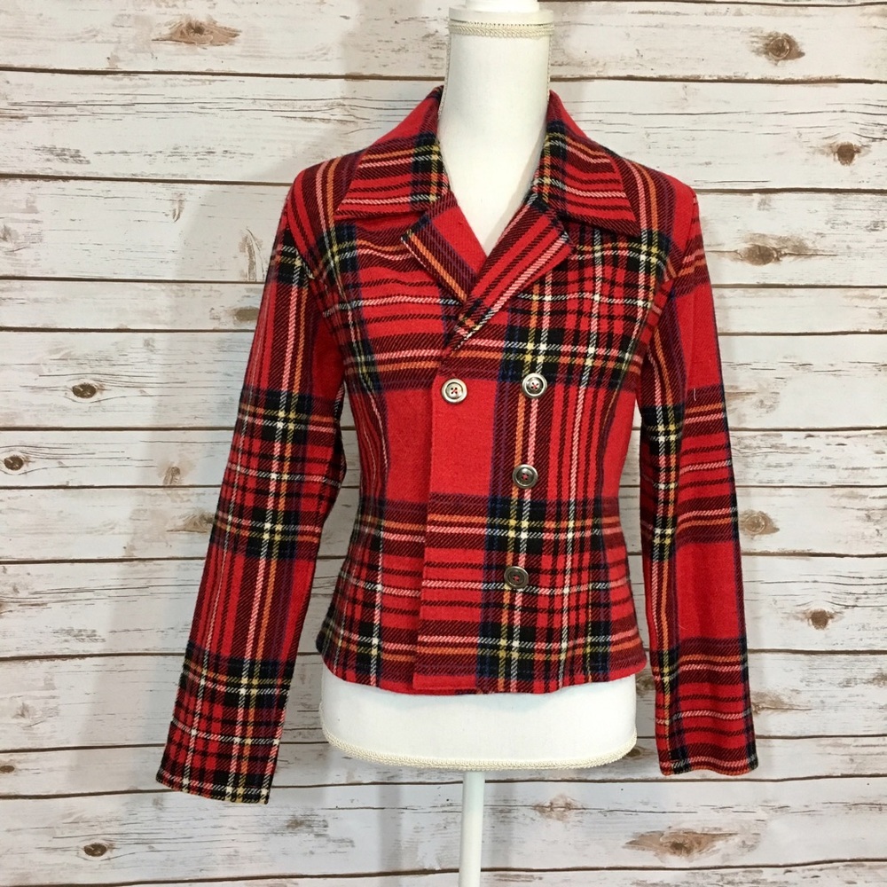 Plaid Punk Jacket TEMP PRICE CUT